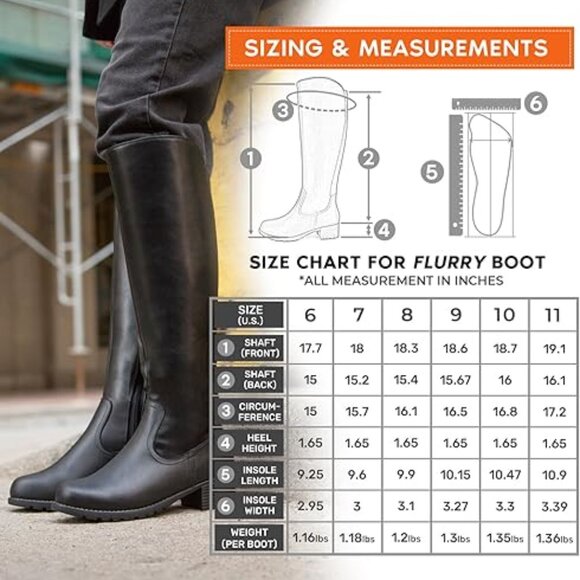 Comfy Moda Boots Flurry Knee-High | Waterproof - Picture 5 of 7
